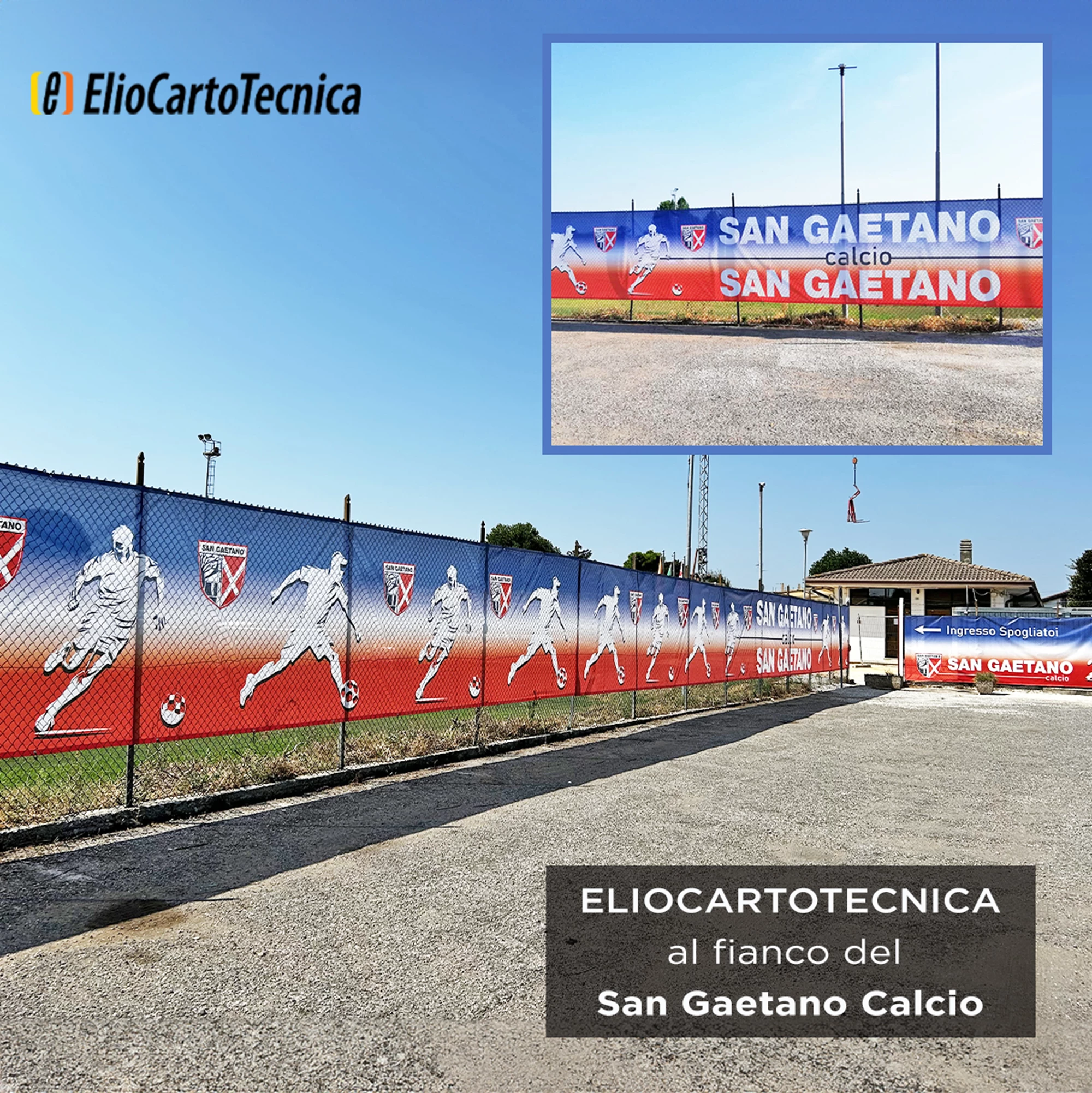 ➡️ ELIOCARTOTECNICA AL FIANCO DEL SAN GAETANO CALCIO